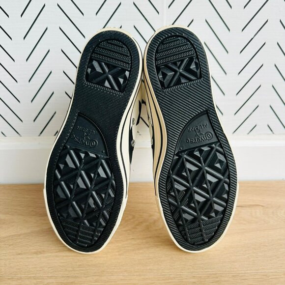 ⭐Converse Chuck Taylor Large Stars Hi Sz 8.5 Women Shoes Sneakers Ivory A09898F - Picture 5 of 9